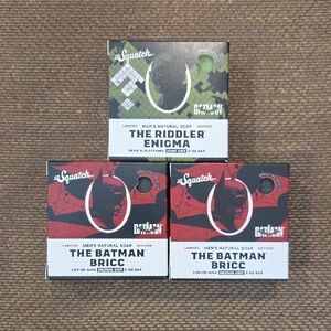 Dr. Squatch Soap Riddler Enigma And Batman Bricc